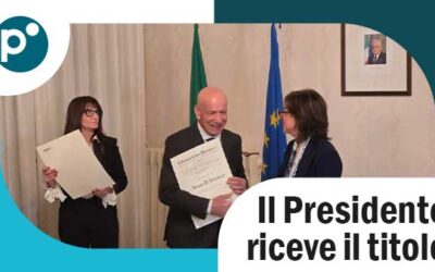 Presidente Prestiter nominato Cavaliere dell’Ordine “Al merito delle Repubblica Italiana”