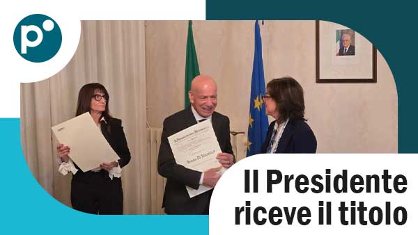 Il Presidente di Prestiter riceve l'onorificenza di Cavaliere dell'Ordine "Al merito delle Repubblica Italiana"